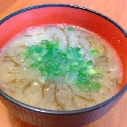 こんばんは～☆
もずく&大根おろしのお味噌汁とっても美味しかったです(^-^)
また作ります。